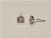 Orecchini Gazzola Gioielli Donna in Oro bianco 0.15 Ct EAOT8649-NG - EAOT8649-NG